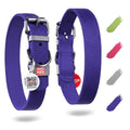 Durable Leather Dog Collar 15-20"