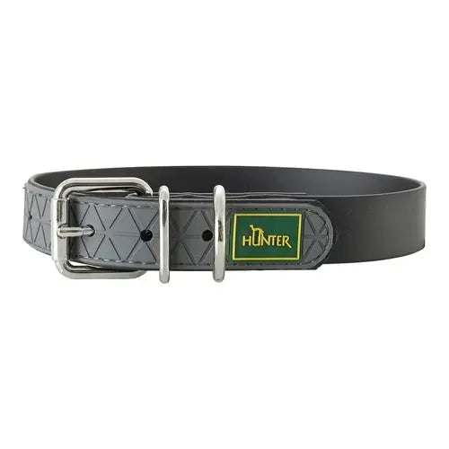 Dog collar Hunter Convenience Black (33-41 cm) CobraDobra