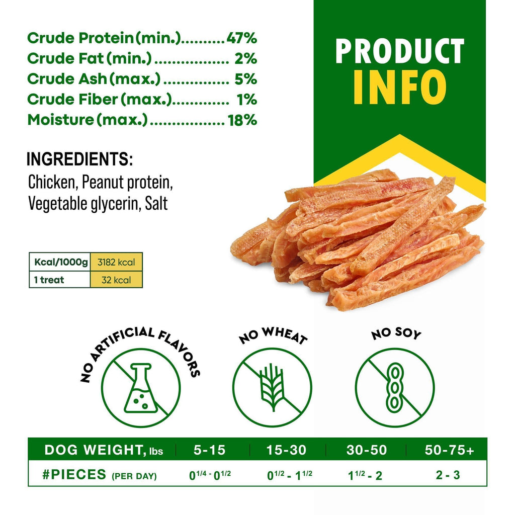 Grain-Free Chicken Treat Sticks for Dogs 10.6 Oz