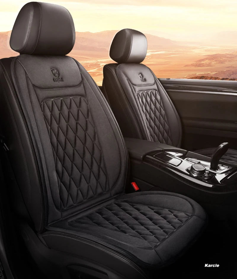 12-24v Heated Car Seat Cover 30' Fast Car Seat Heater Cloth/Flannel