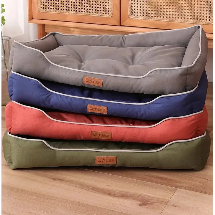 Waterproof Dog Bed Oxford Fabric Square Pet Cat Bed Mat Breathable Crate Pad for All Seasons Wholesale Scratch Resistance Supply CobraDobra