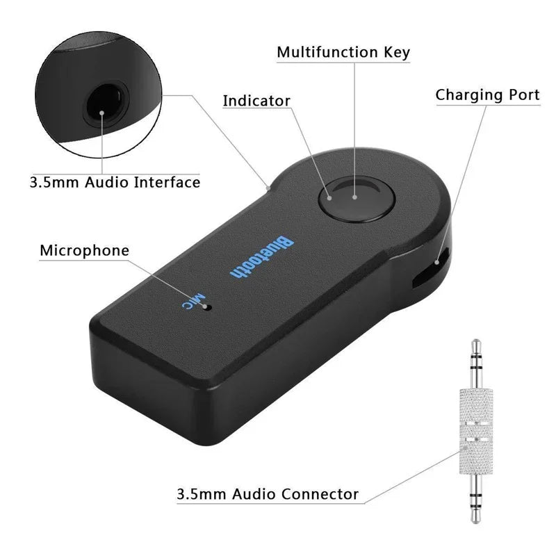 2 in 1 wireless Bluetooth 5.0 receiver