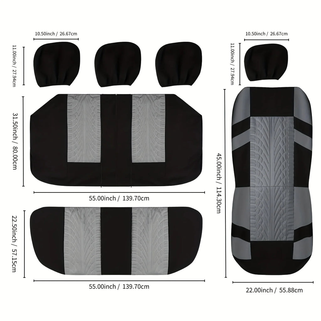 Car Seat Covers Full Set Front