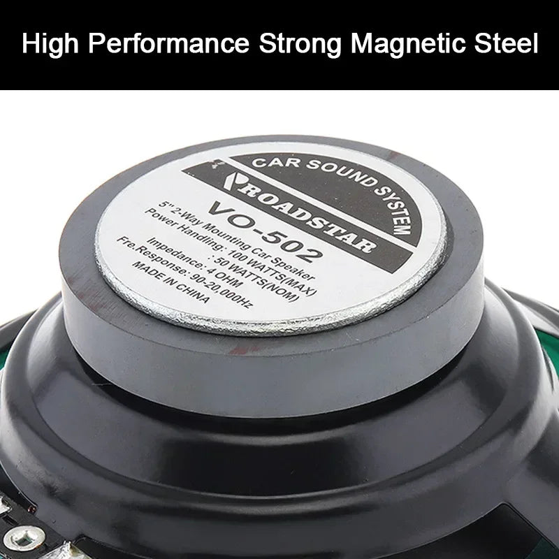 Full Range Frequency Subwoofer Enhanced Car Stereo Sound