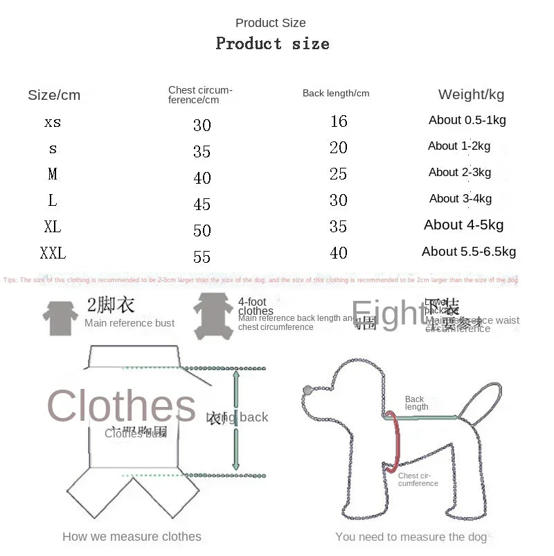 winter sweater pet clothes