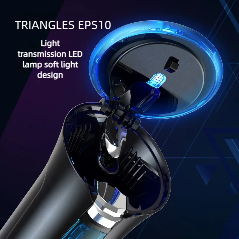 Self-Extinguishing Water-Dripping LED Car Ashtray