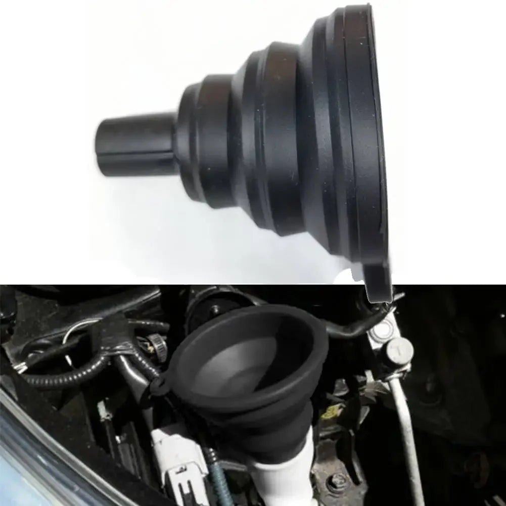 Black Car Engine Funnel Silicone