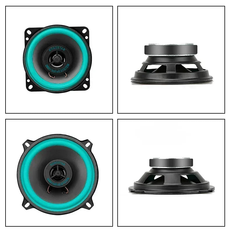 Full Range Frequency Subwoofer Enhanced Car Stereo Sound