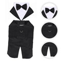 Formal Suit Tie Bow Shirt