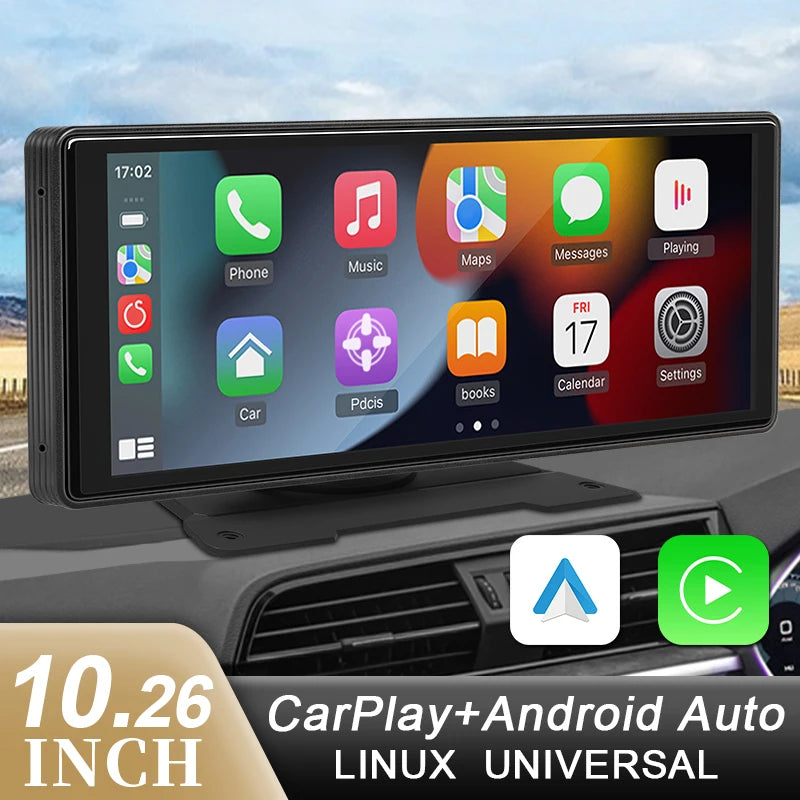 Carplay Android Auto Screen With Bluetooth AUX USB
