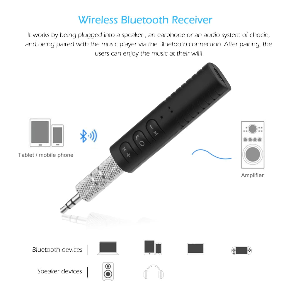 2 In 1 Car Wireless Bluetooth Receiver