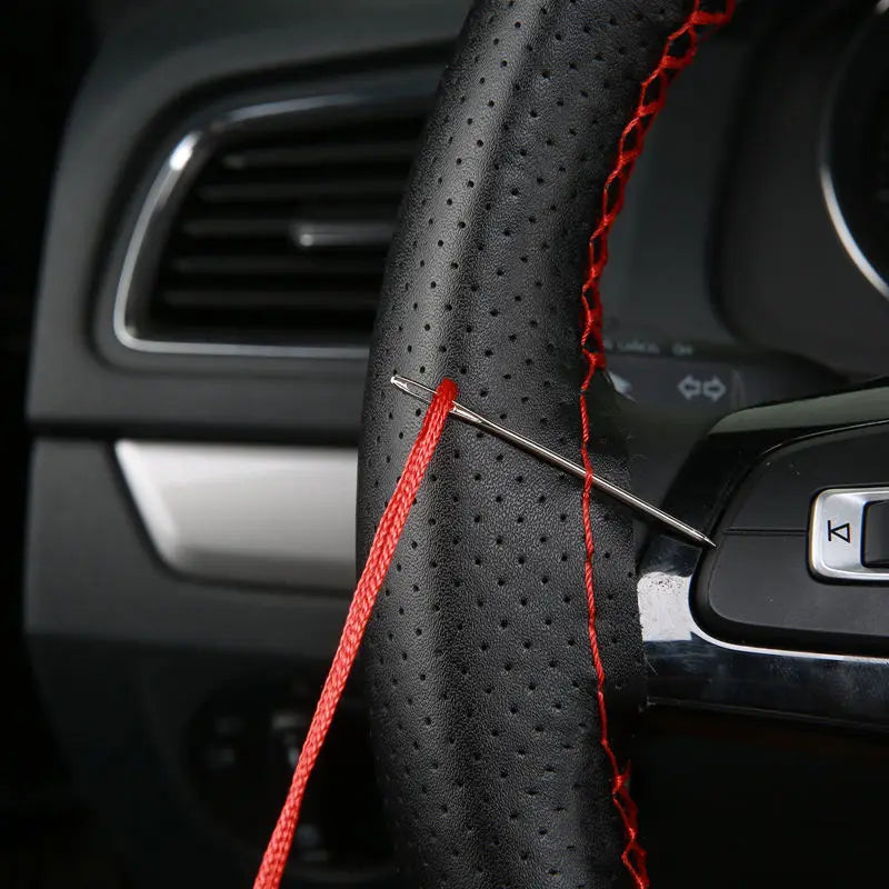 Car Steering Wheel Cover Artificial Leather Car Covers