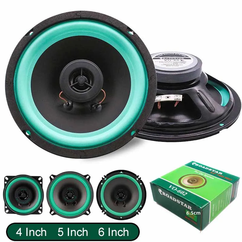Full Range Frequency Subwoofer Enhanced Car Stereo Sound