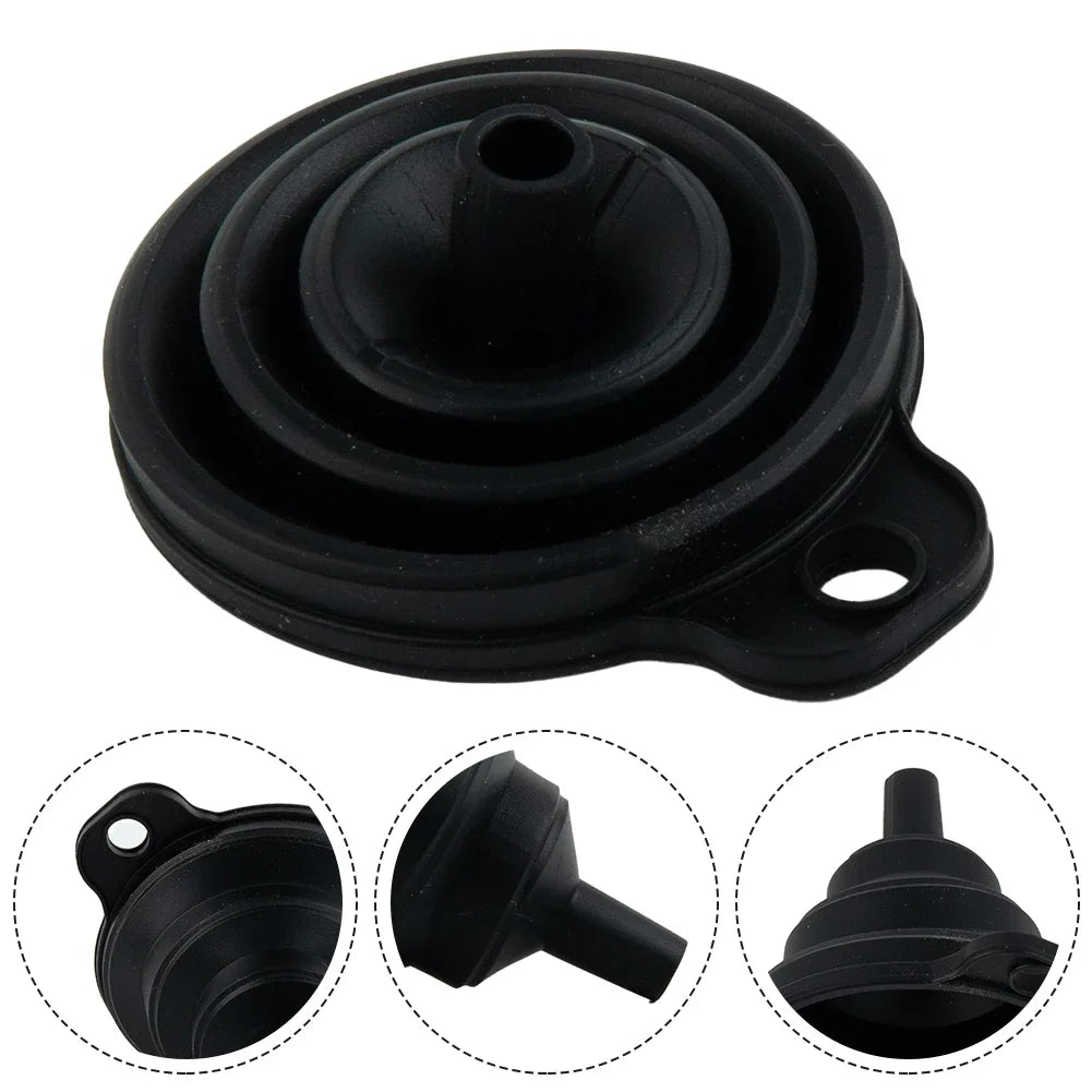 Black Car Engine Funnel Silicone