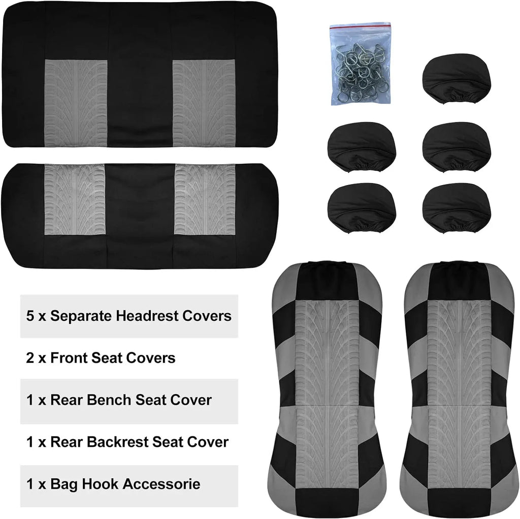 Car Seat Covers Full Set Front