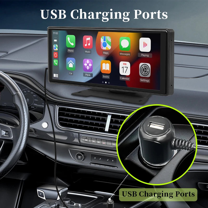 Carplay Android Auto Screen With Bluetooth AUX USB
