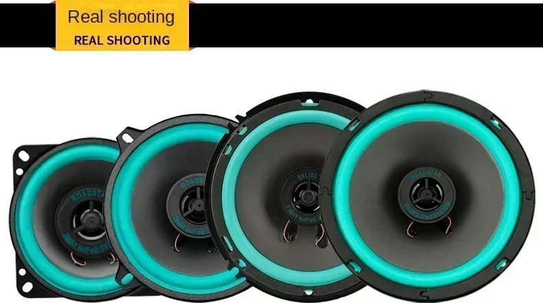 Full Range Frequency Subwoofer Enhanced Car Stereo Sound