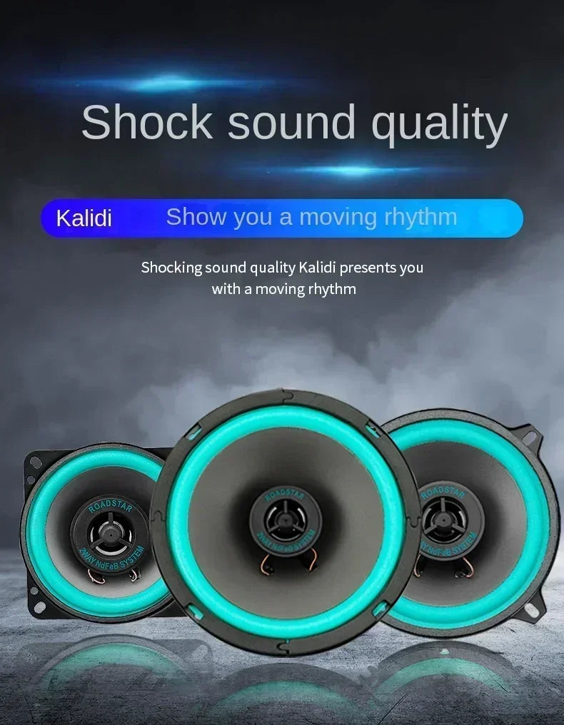 Full Range Frequency Subwoofer Enhanced Car Stereo Sound