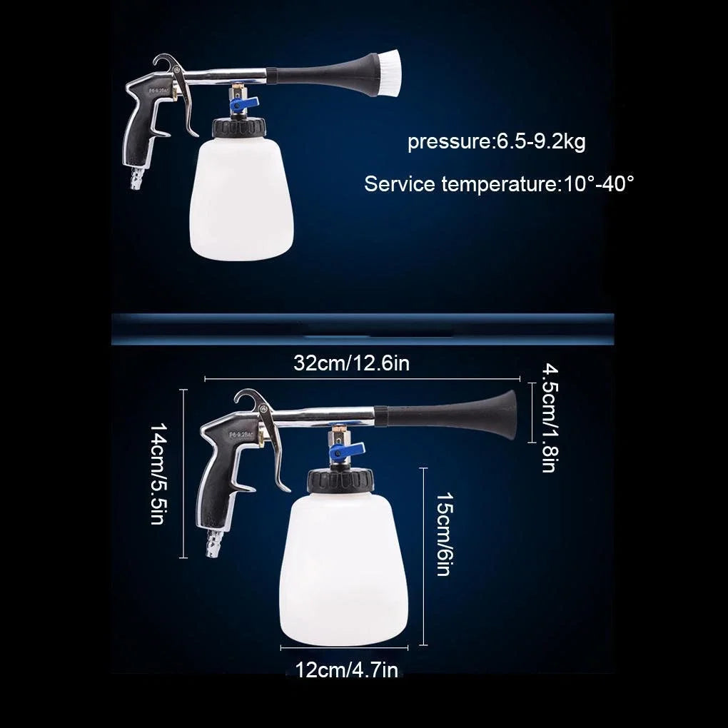 Pneumatic Tornado Car Interior Cleaning Gun