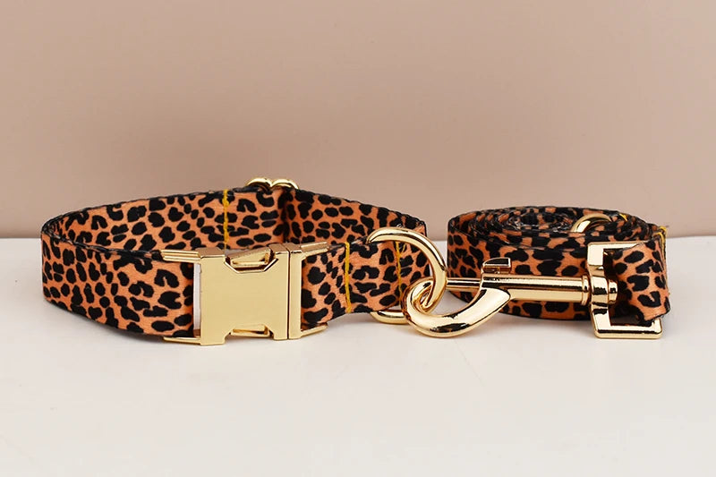 Ethnic style dog collar and leash set for Dogs Custom