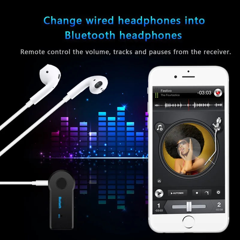2 in 1 wireless Bluetooth 5.0 receiver