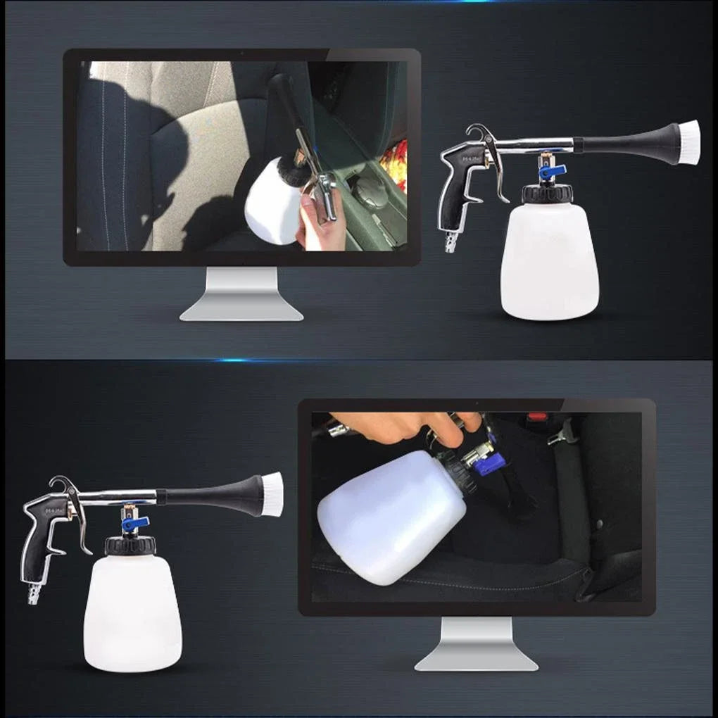 Pneumatic Tornado Car Interior Cleaning Gun