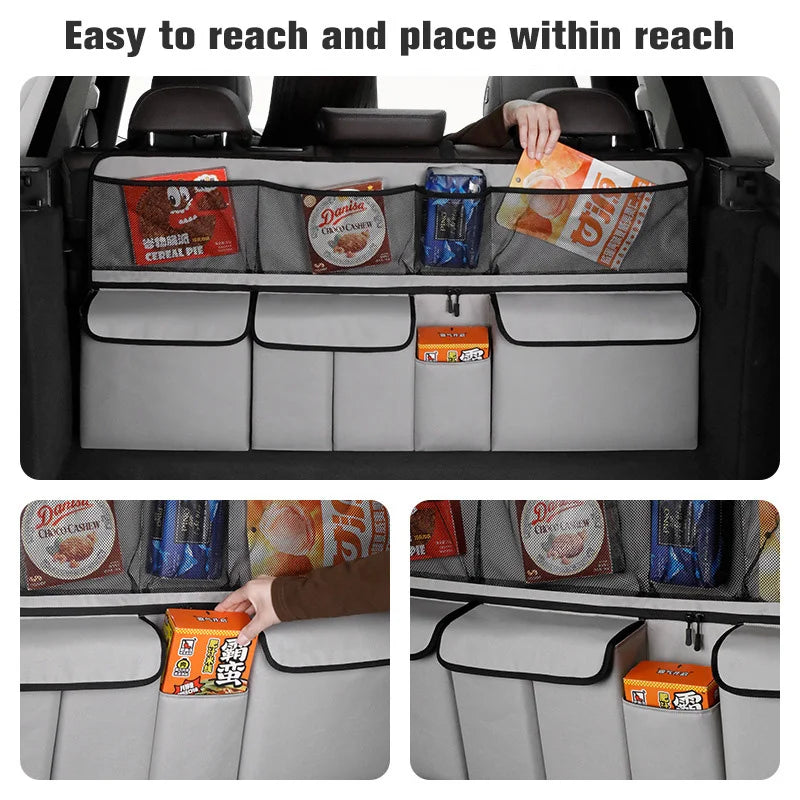 New Large Capacity Car Trunk Bag Mesh