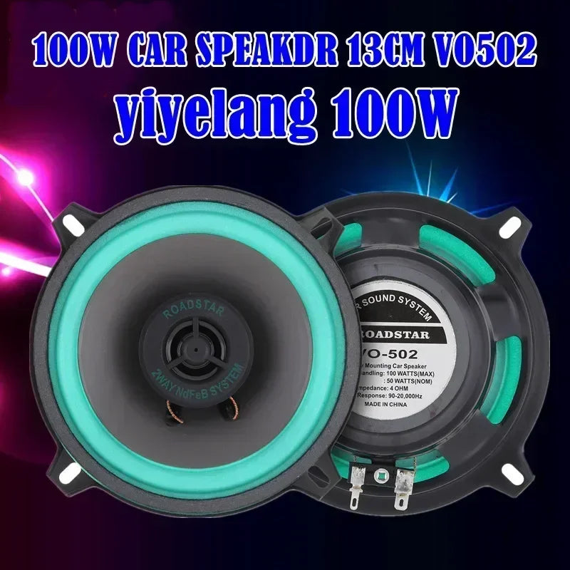 Full Range Frequency Subwoofer Enhanced Car Stereo Sound