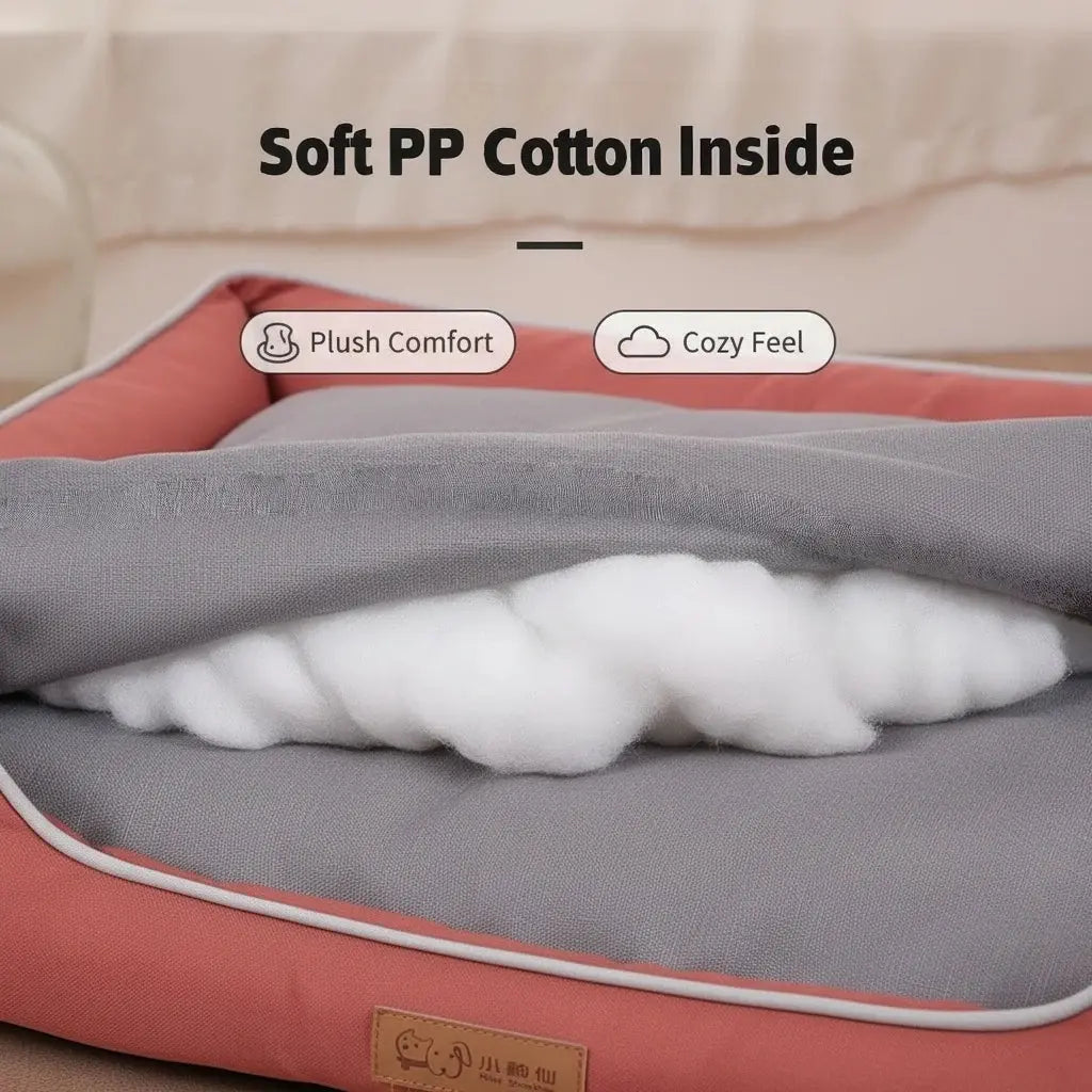 Waterproof Dog Bed Oxford Fabric Square Pet Cat Bed Mat Breathable Crate Pad for All Seasons Wholesale Scratch Resistance Supply CobraDobra
