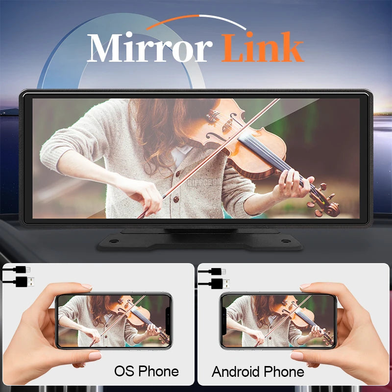 Carplay Android Auto Screen With Bluetooth AUX USB